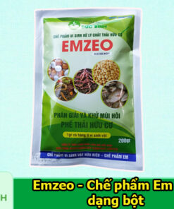 Chế phẩm vi sinh xử lý chất thải hữu cơ Emzeo 200gr dạng bột