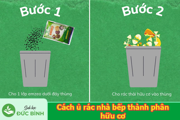 Các bước ủ rác nhà bếp đơn giản, hiệu quả