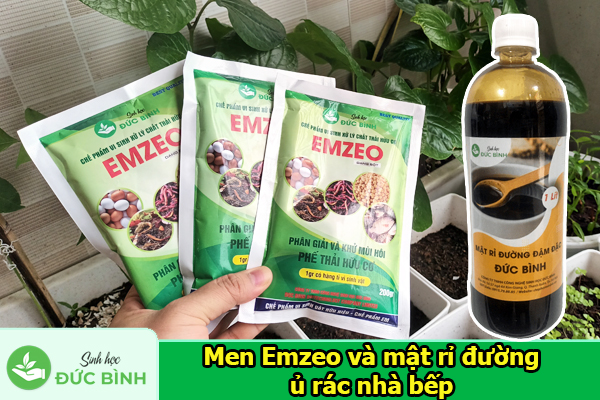 Men vi sinh Emzeo ủ rác nhà bếp tốt nhất hiện nay