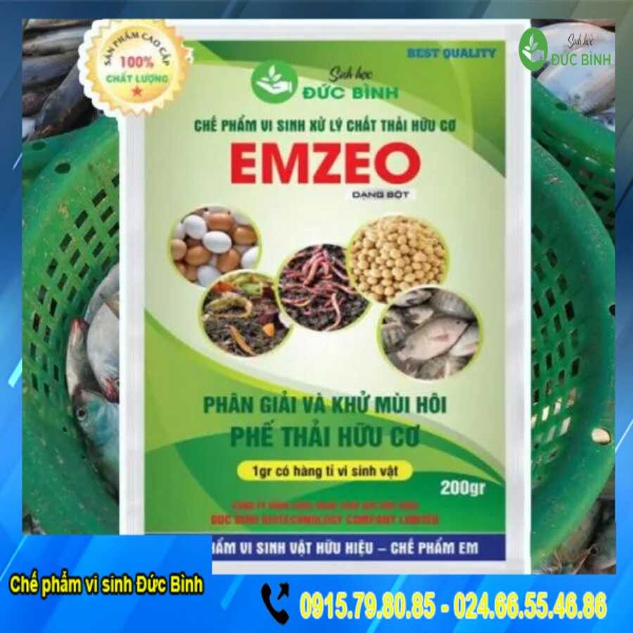 men ủ cá emzeo