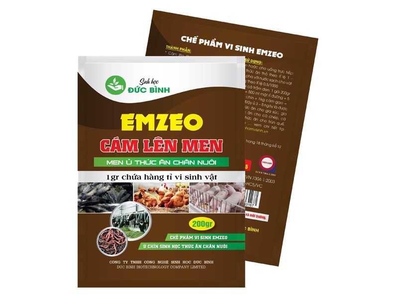 Men vi sinh ủ thức ăn chăn nuôi