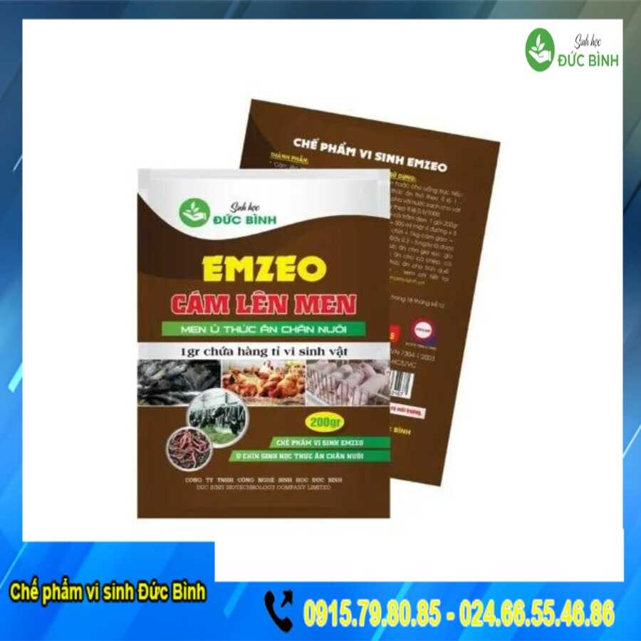 Men vi sinh ủ thức ăn chăn nuôi