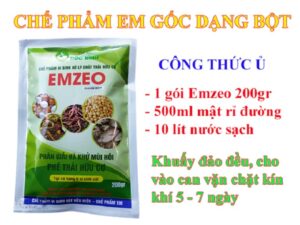 EM gốc dạng bột là gì? Công dụng, cách sinh khối EM gốc thành EM thứ cấp