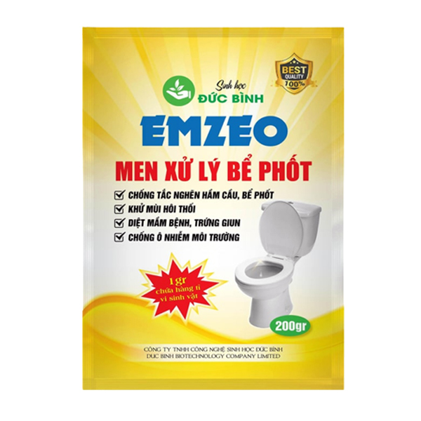 Các loại thuốc xử lý mùi hôi hầm cầu thông dụng nhất hiện nay