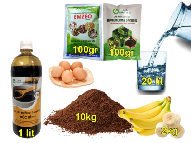 Cách ngâm ủ bã cà phê thành dịch phân vi sinh tưới cây