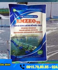 Men vi sinh xử lý nước ao tôm EmzeoTS làm sạch nước ao tôm, xử lý sạch đáy, khử khí độc vô cùng hiệu quả