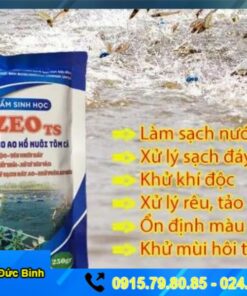 Men vi sinh xử lý nước ao tôm EmzeoTS có nhiều công dụng nổi bật