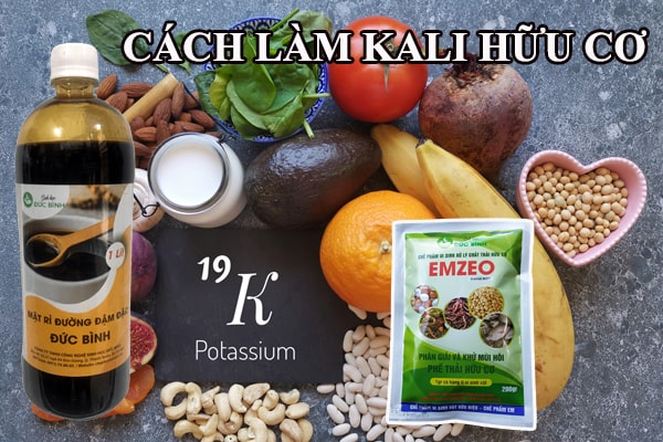 Kali hữu cơ là gì? Cách làm kali hữu cơ bón cây hiệu quả nhất