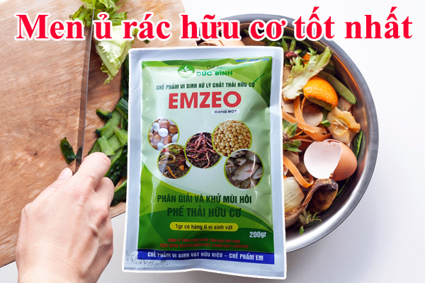 Chế phẩm vi sinh EMZEO giúp thời gian ủ phân hữu cơ rút ngắn đáng kể