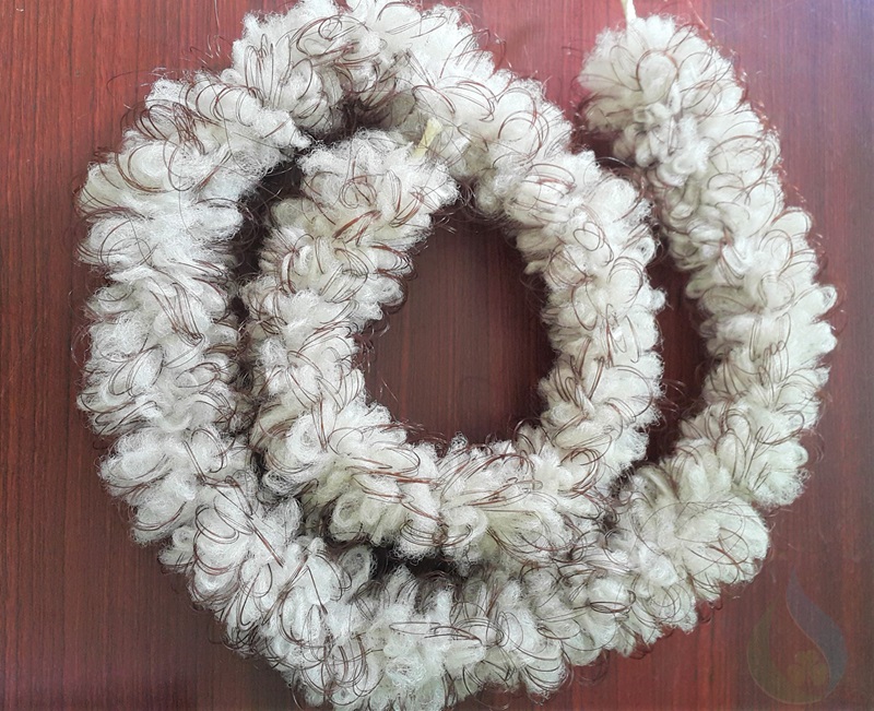 Giá thể dạng sợi được sử dụng phổ biến trong các bể xử lý nước thải có lưu lượng lớn Giá thể dạng sợi được sử dụng phổ biến trong các bể xử lý nước thải có lưu lượng lớn