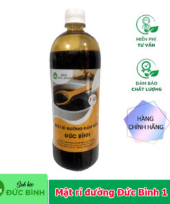 Mật rỉ đường Đức Bình 1 lít – Nuôi cấy vi sinh, ủ phân và rác thải