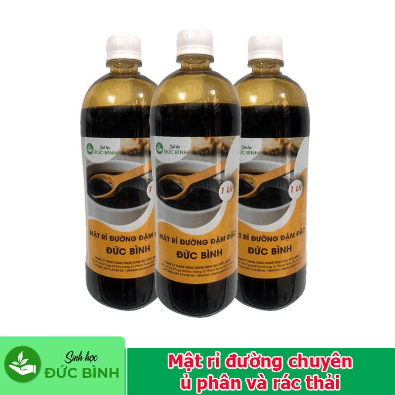 Mật rỉ đường chuyên ủ phân và rác thải